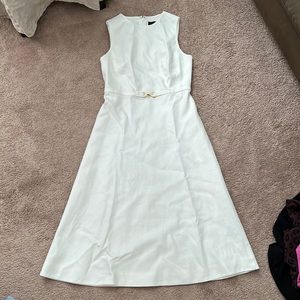 White J Crew Dress